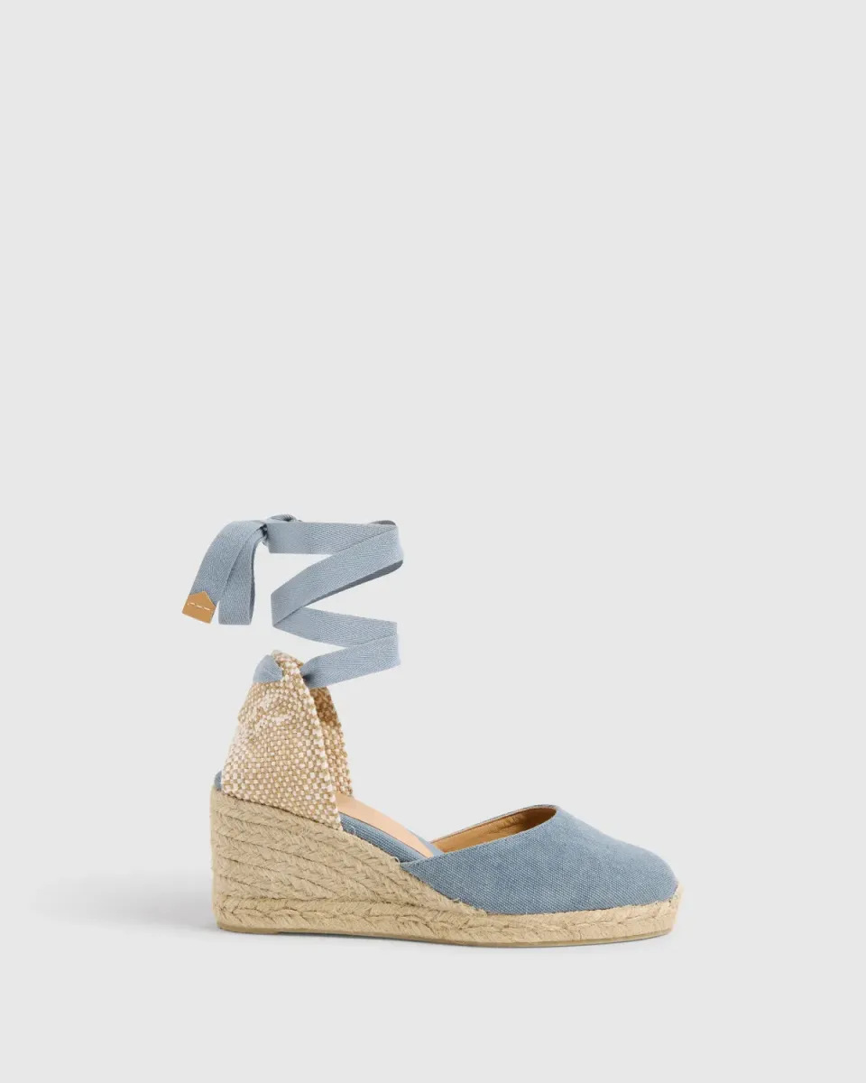 Castaner Carina 6/002 espadrilles citadel – middelhoge sleehak