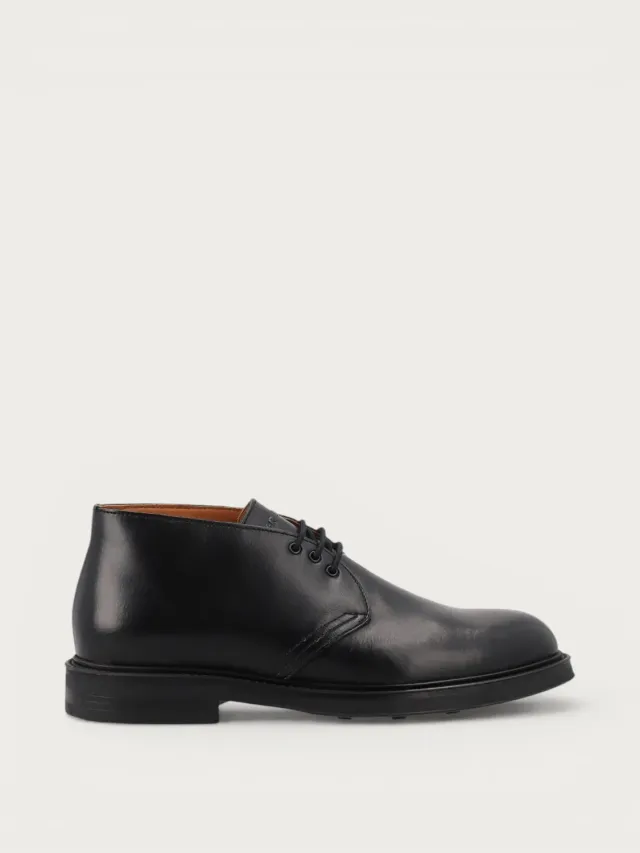 Frau Verona veterboots zwart leer heren