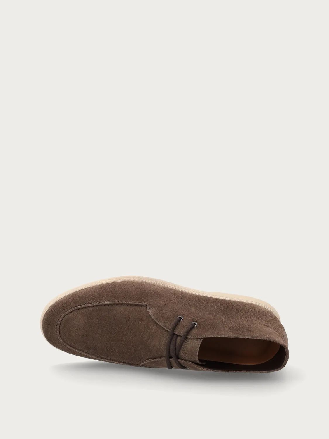 Frau Verona Heren Desert Boots Suède Neutraal