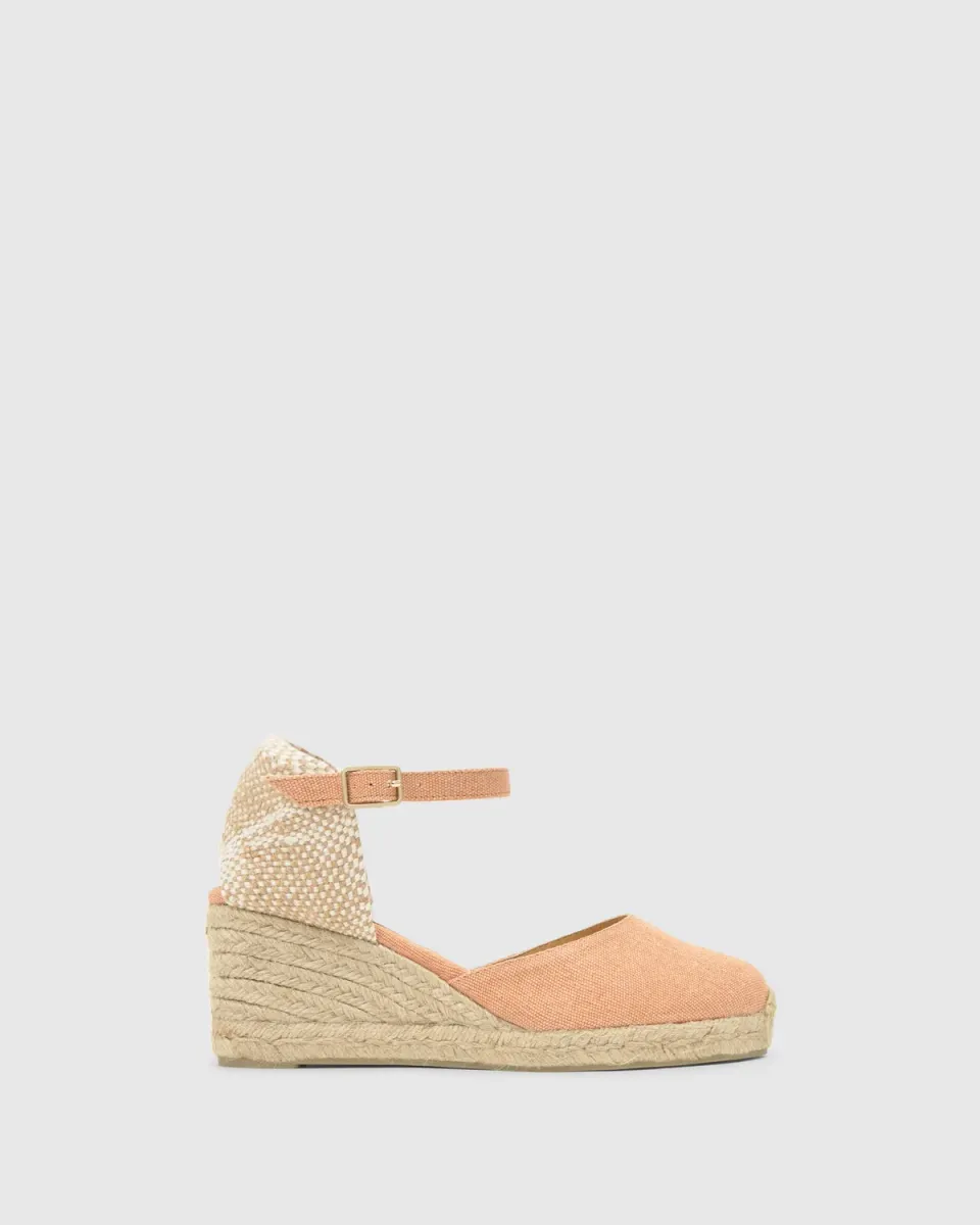 Castaner Carol/6/002 espadrilles peach katoen