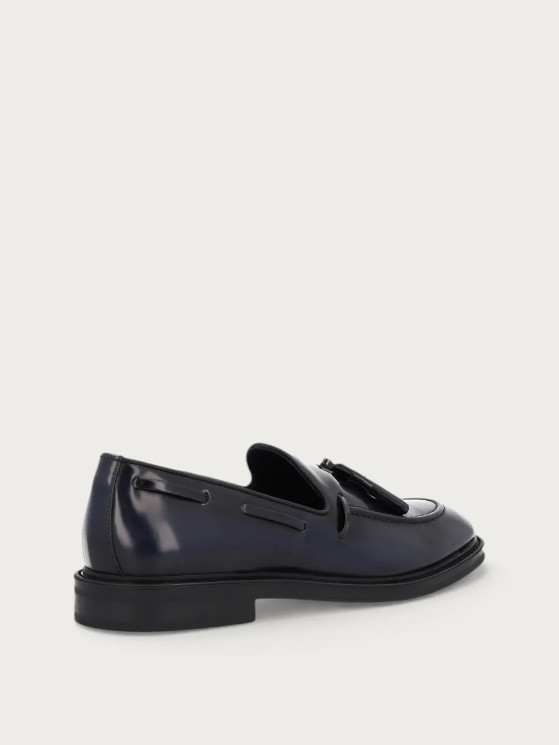 Frau Signature loafers met kwastjes blauw leer