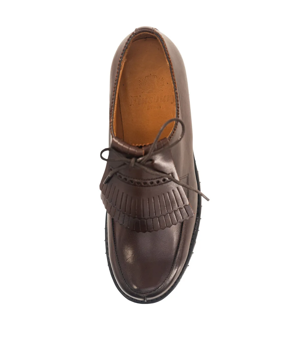 Finsbury Leonie derby bruin leer