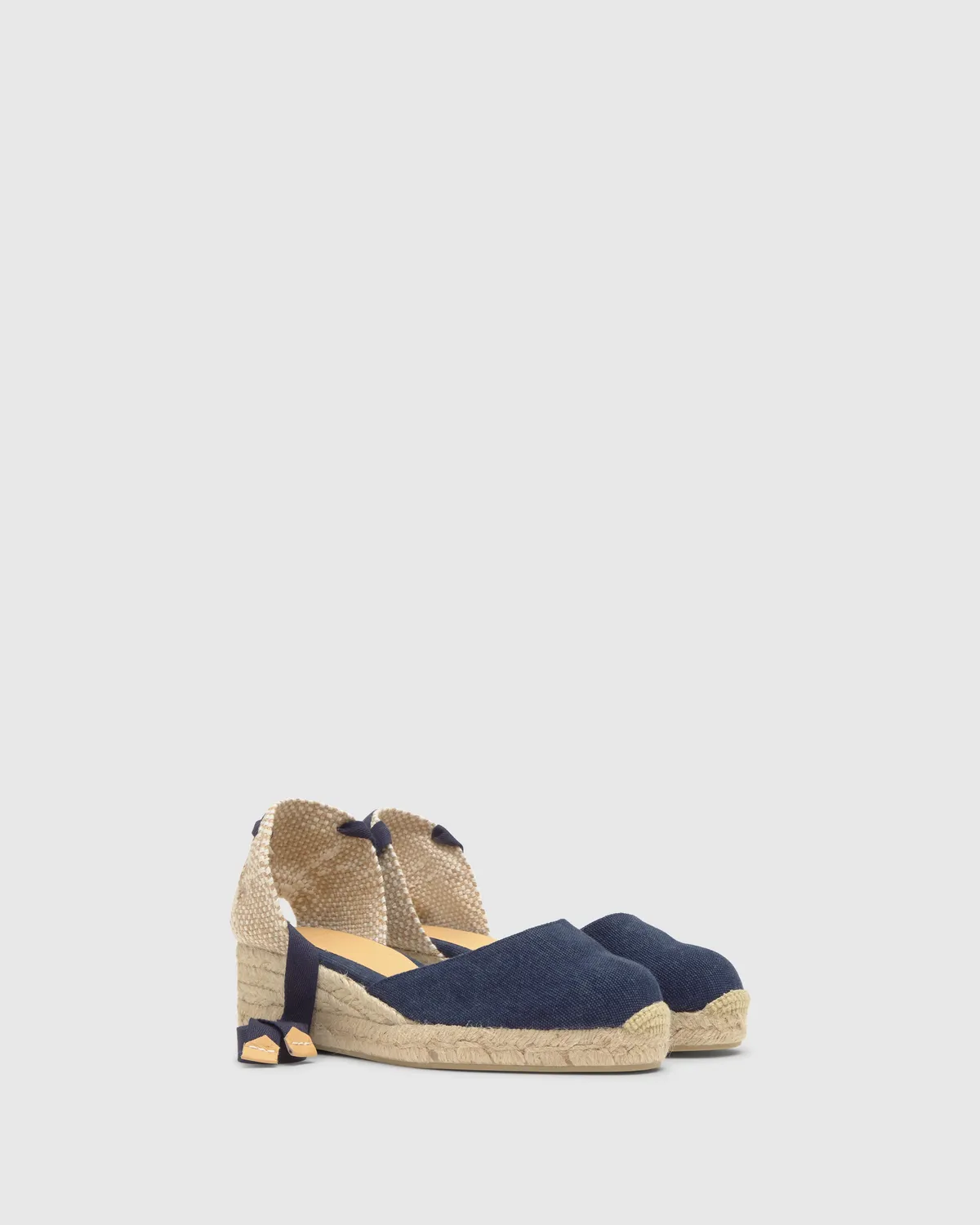 Castaner Carina 3 002 espadrille oxford katoen 5cm