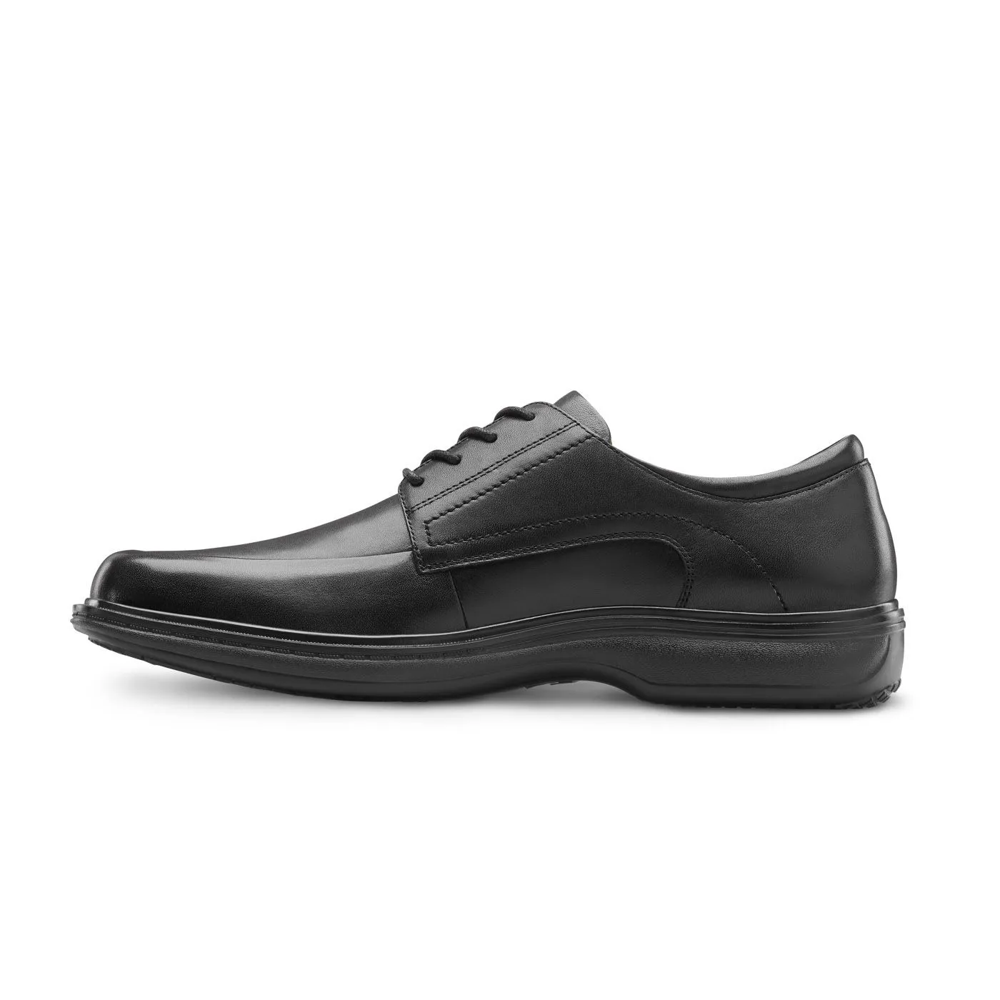 Dr. Comfort Classic herenschoen handgepolijst leer veter