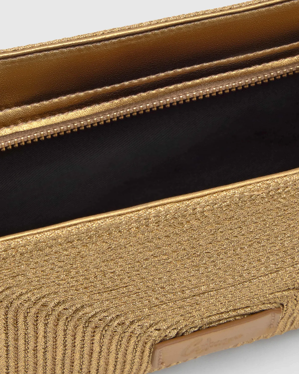 Castaner B. Bali/142 clutch oro viejo metallic