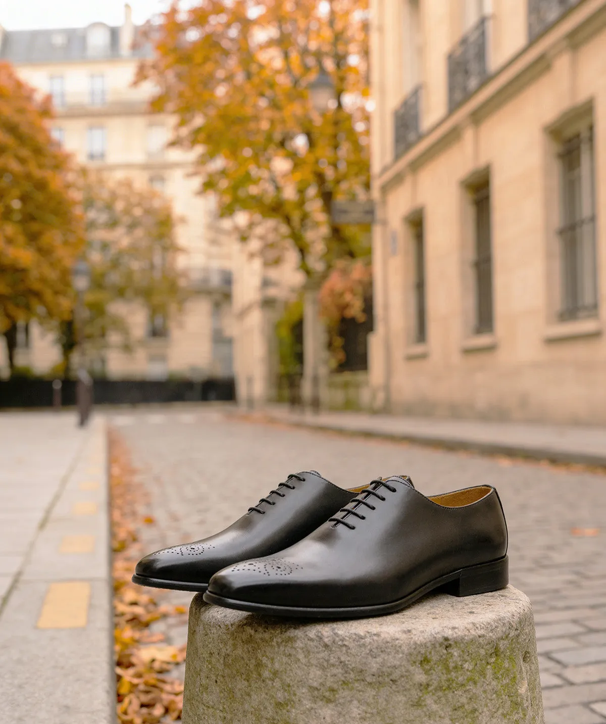 Finsbury Dario grijze oxford schoenen leer
