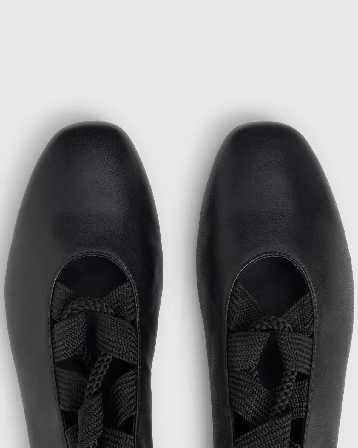 Castaner Havana 280 ballerina's zwart leer