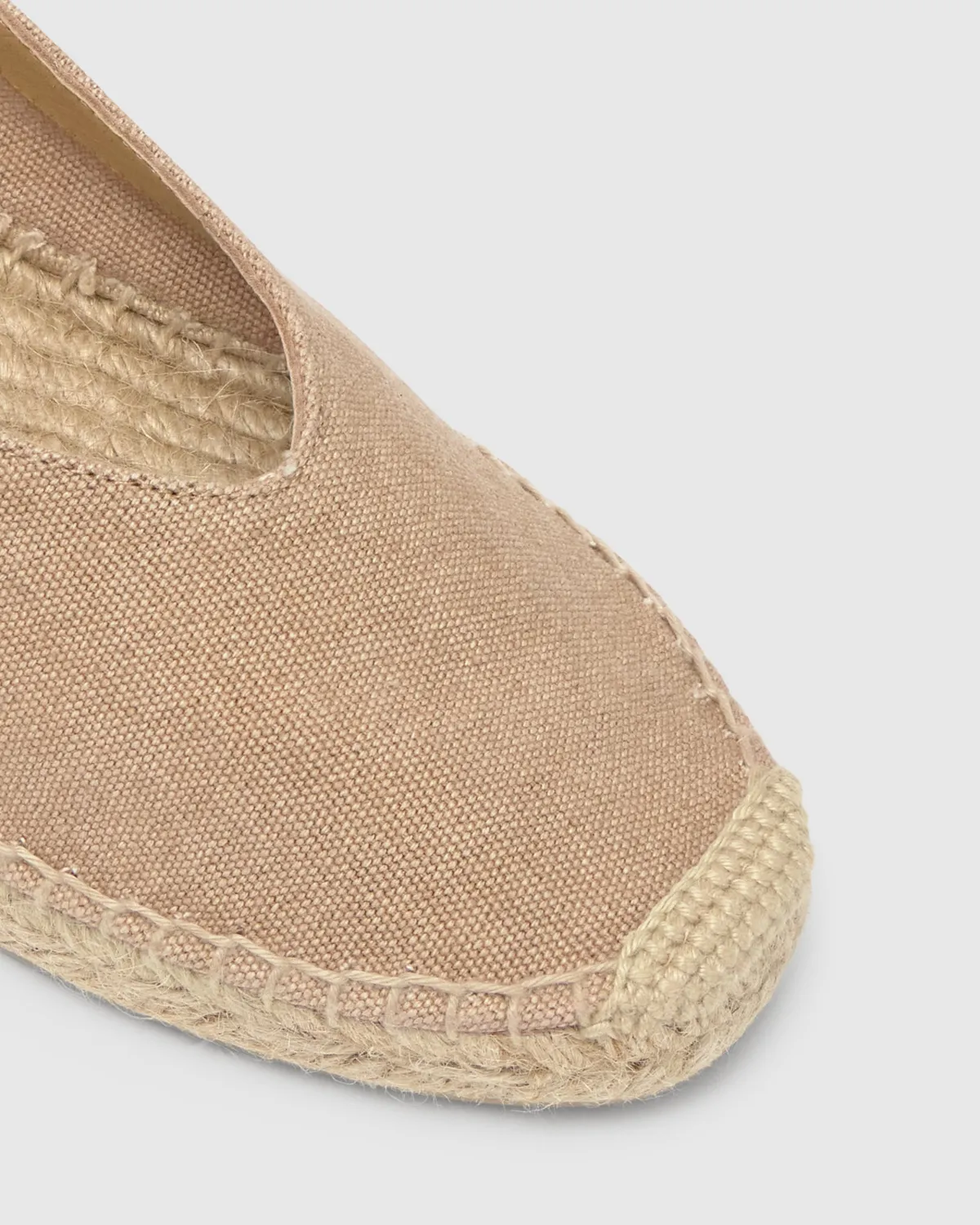 Castaner Gea/2/002 ballerina's sand katoen 4 cm