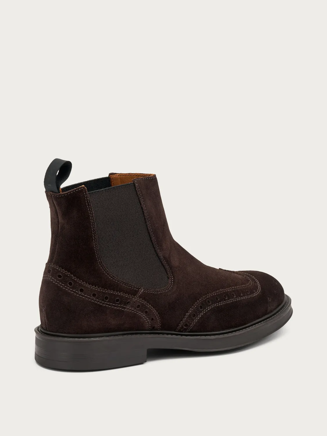 Frau Verona bruine suède chelsea boots heren