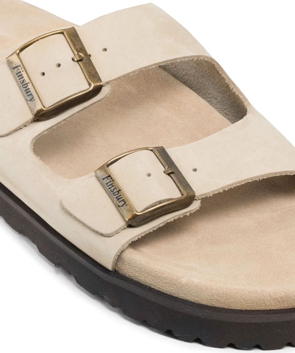 Finsbury Diego sandalen beige suède