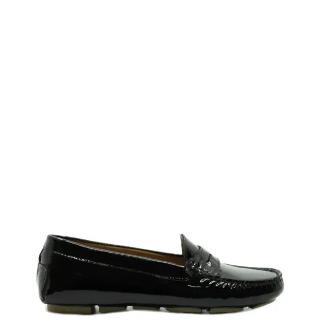 Donelli Instappers D1002 ballerina’s zwart lakleer