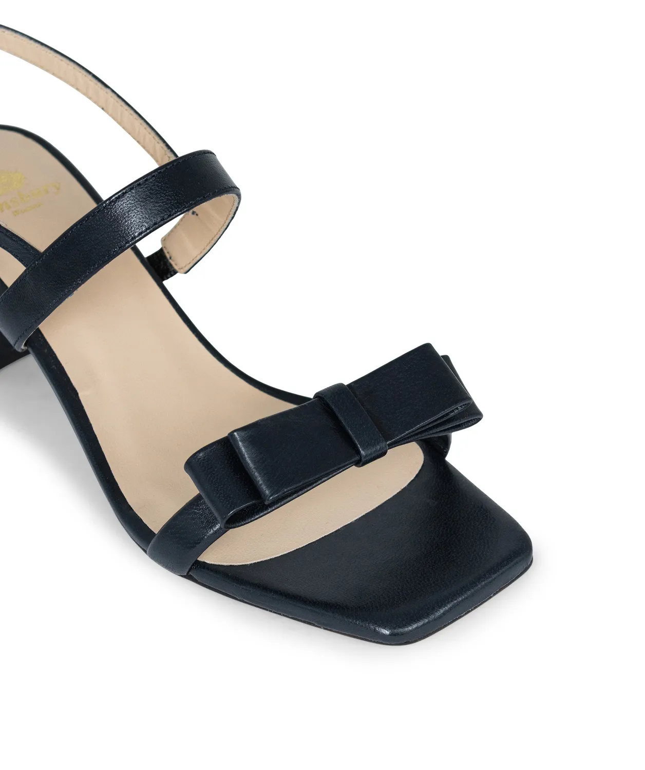 Finsbury Antoinette sandalen navy hak 5cm