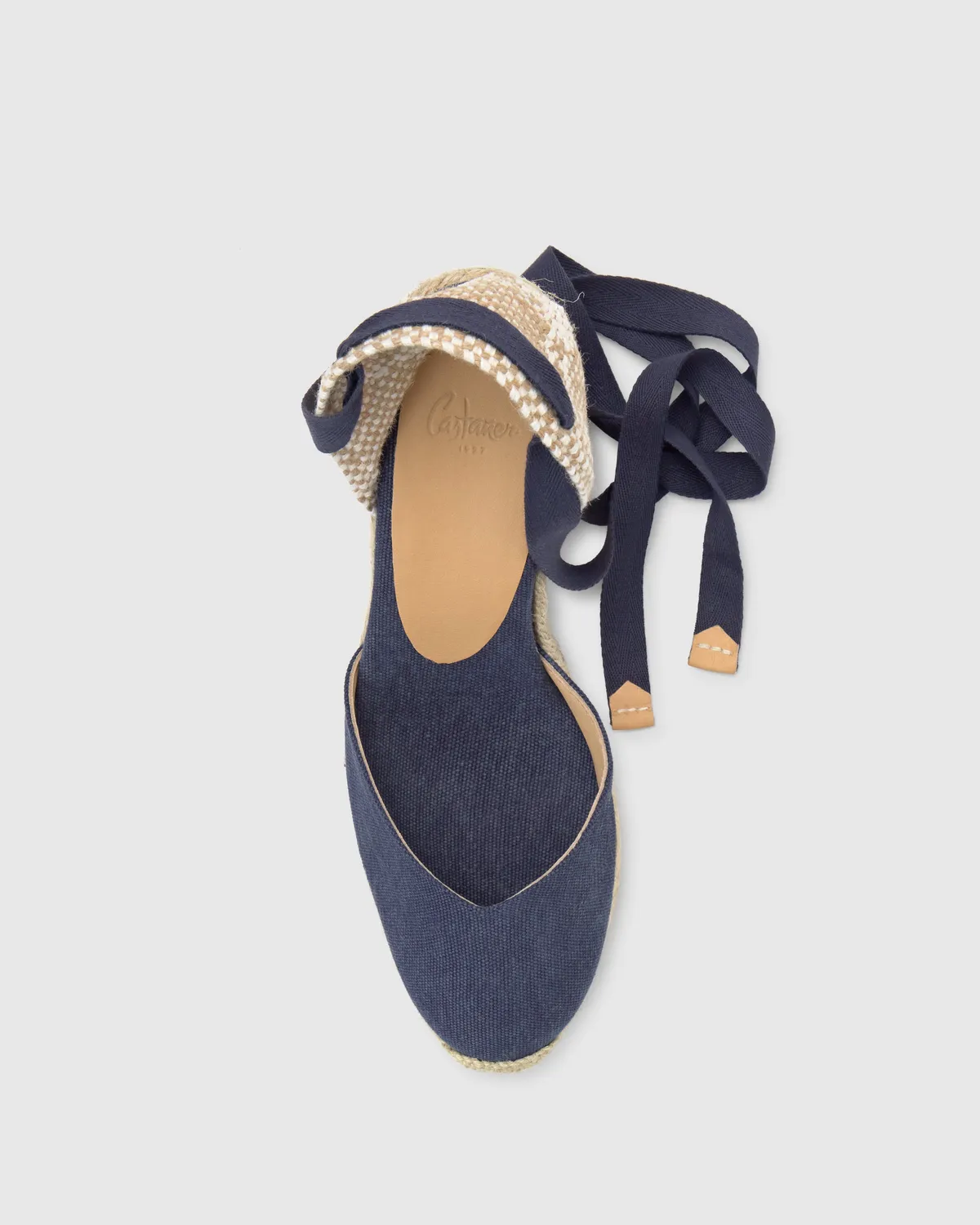 Castaner Chiara 8 SS20002 espadrille blauw oxford