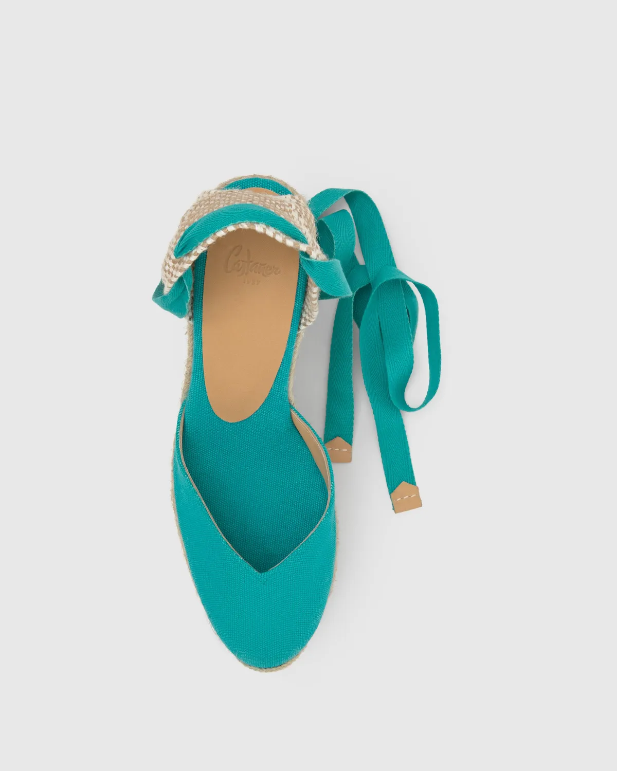 Castaner Chiara 8ED 002 espadrille aquamarine 11 cm