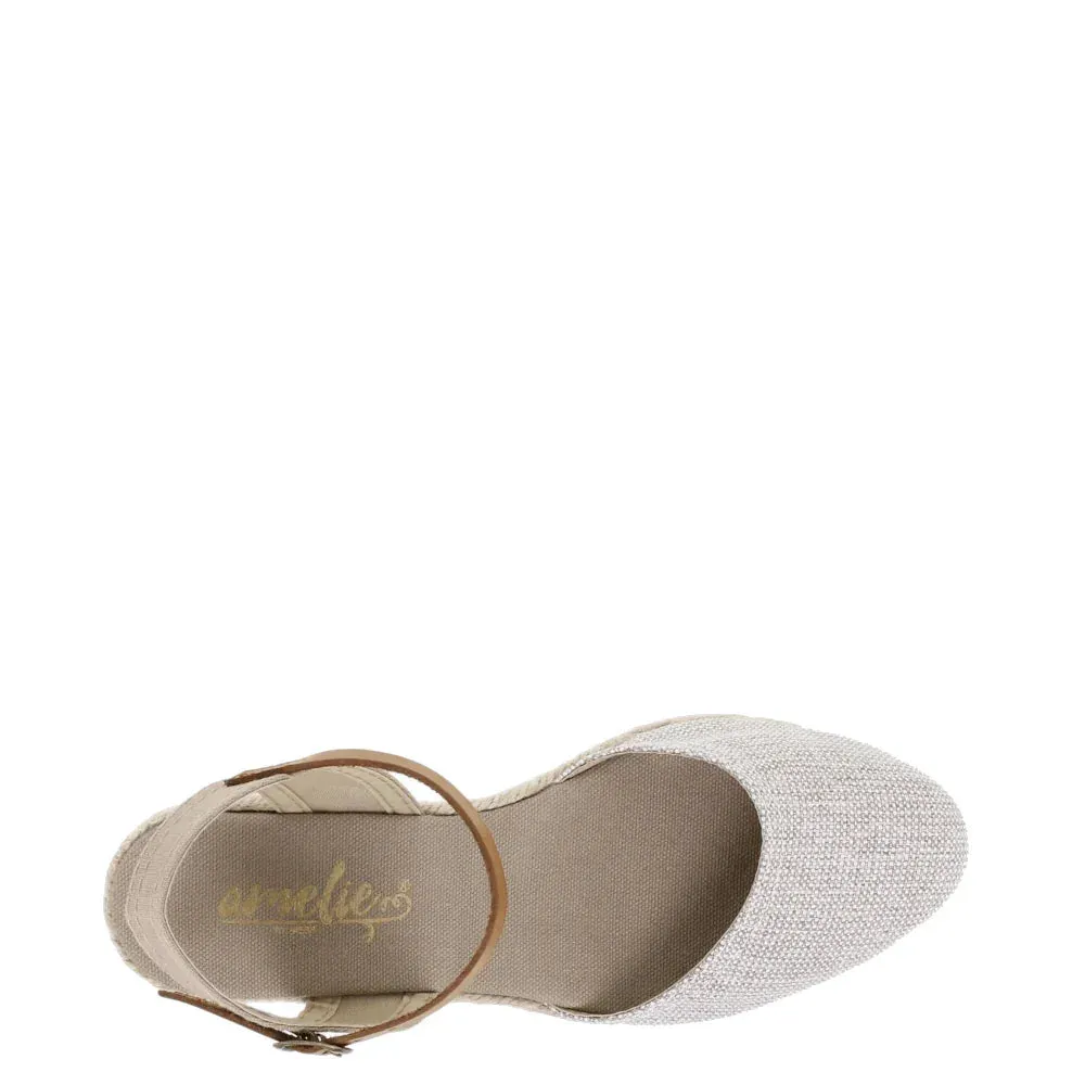 Donelli 223 espadrilles zilver stof