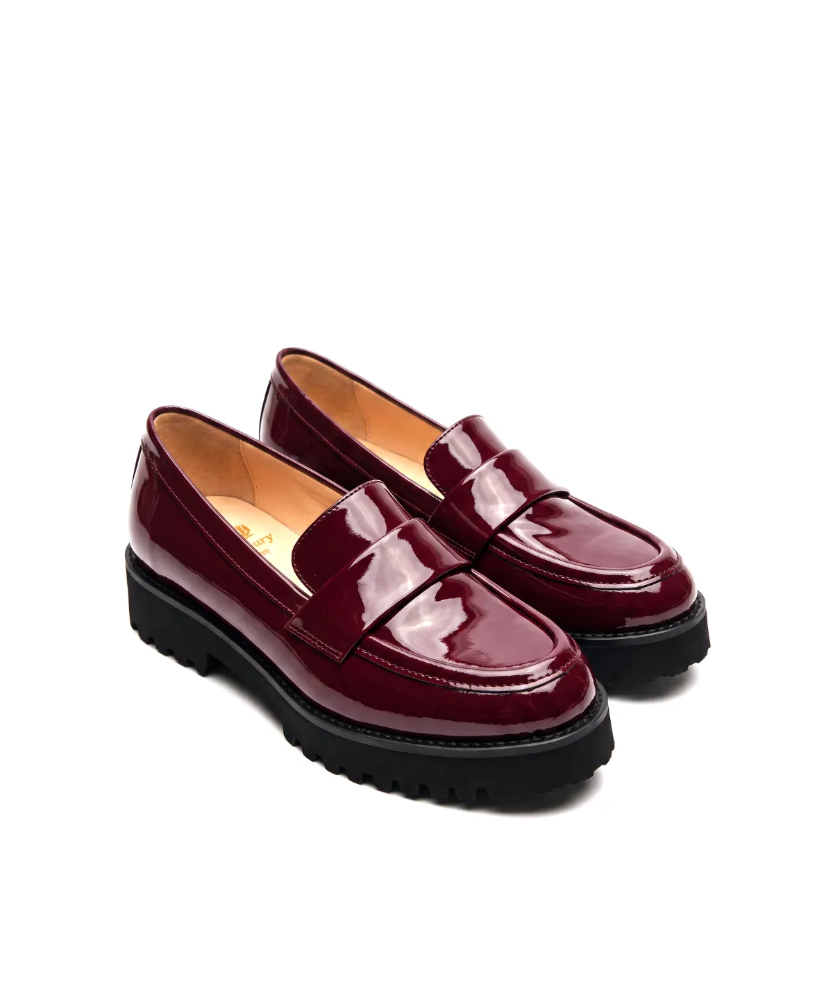 Finsbury Adele loafer pruim leer dames