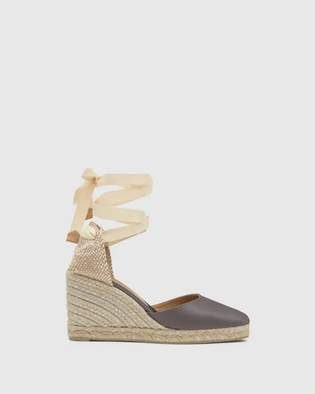 Castaner Joyce/8/006 espadrilles grafiet satijn