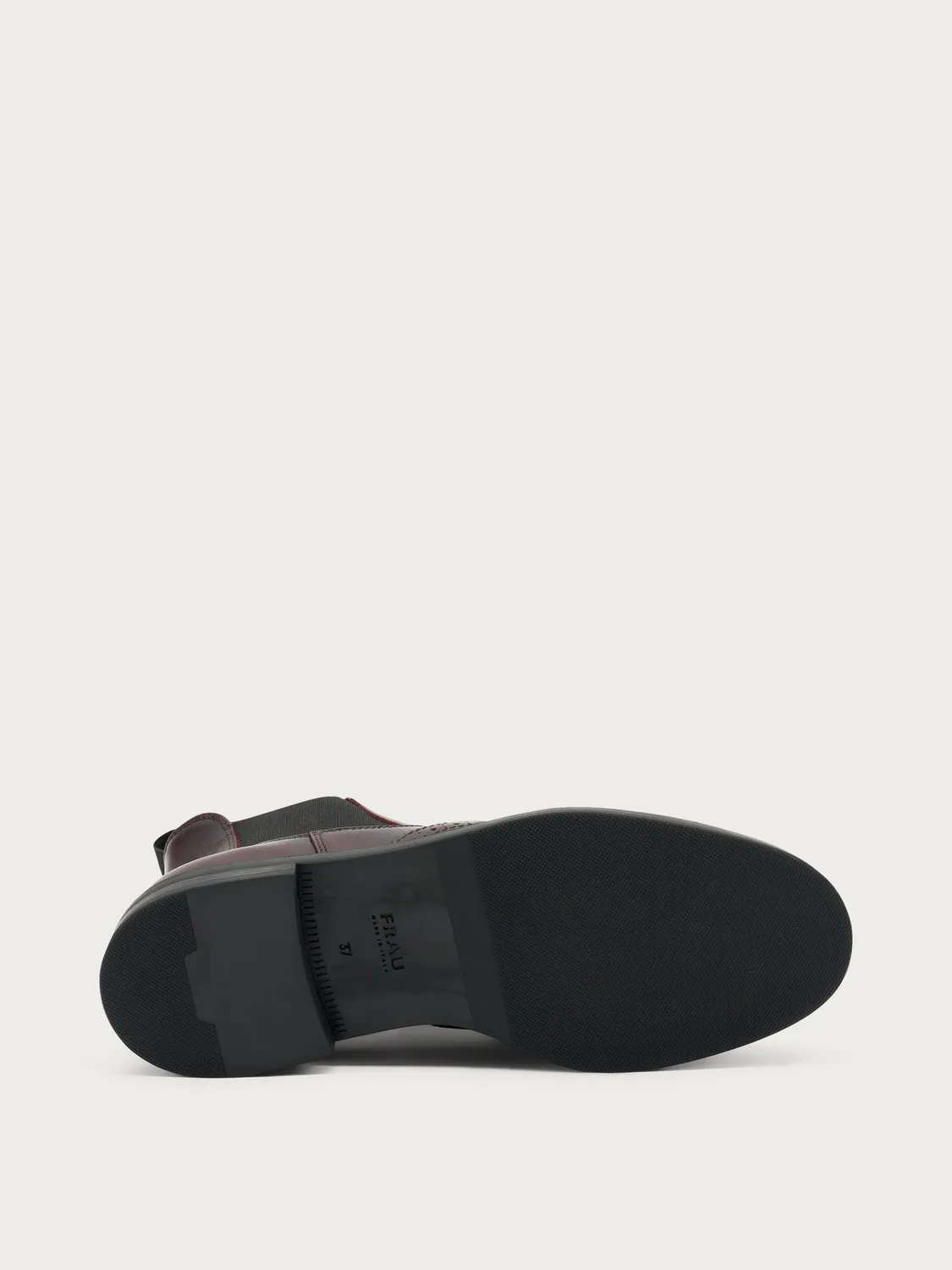 Frau Verona bordeaux leren chelsea boots dames