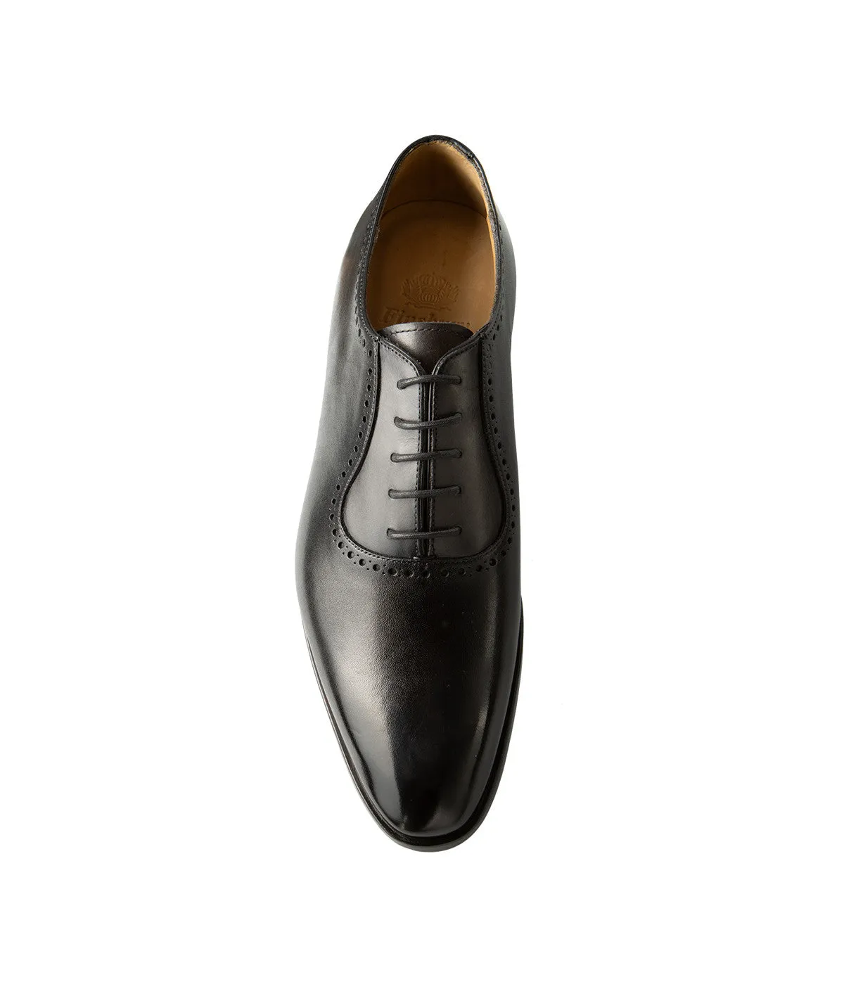 Finsbury Kenwood Oxford schoenen zwart kalfsleer