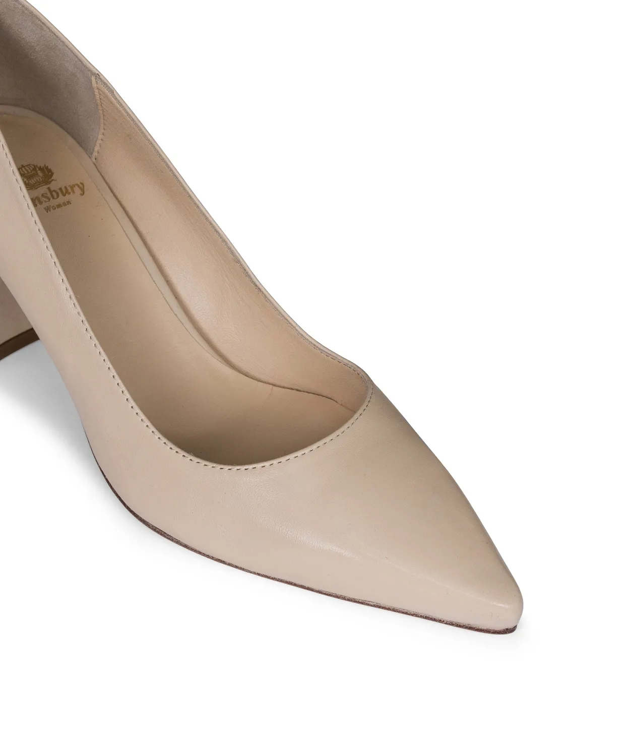 Finsbury Anabel Nude pumps beige leer 6 cm