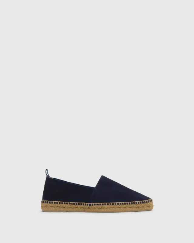 Castaner Pablo T/186 espadrilles suède donkerblauw