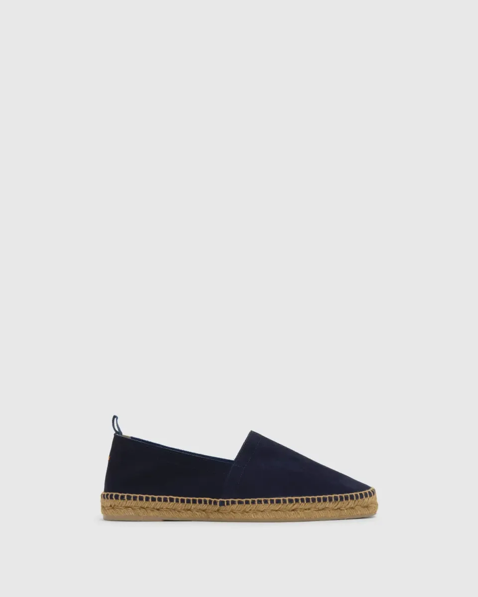 Castaner Pablo T/186 espadrilles suède donkerblauw
