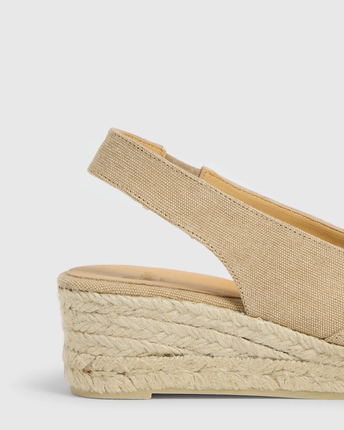 Castaner Diana 3 002 sleehak espadrille zand