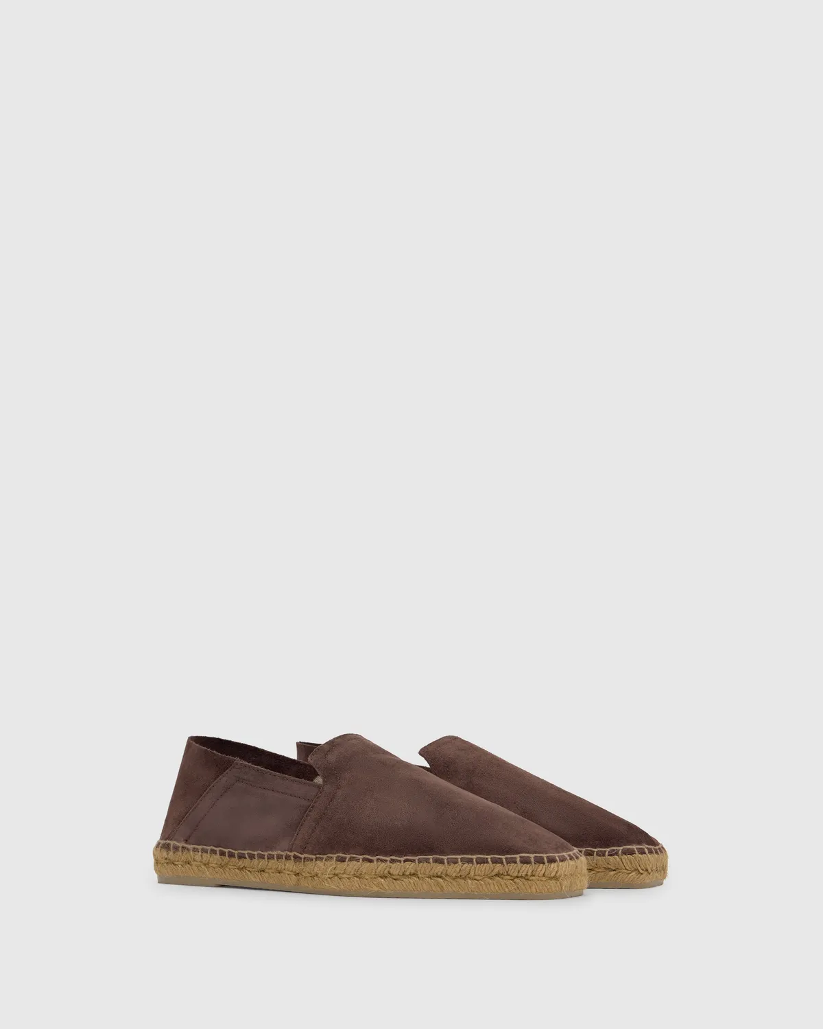 Castaner Parker T/186 espadrilles donkerbruin suède heren