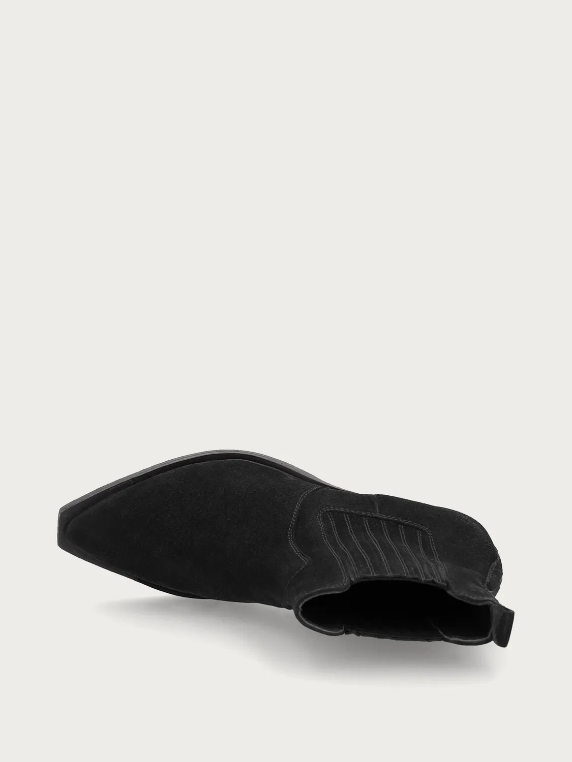 Frau FX texan boots suede zwart dames