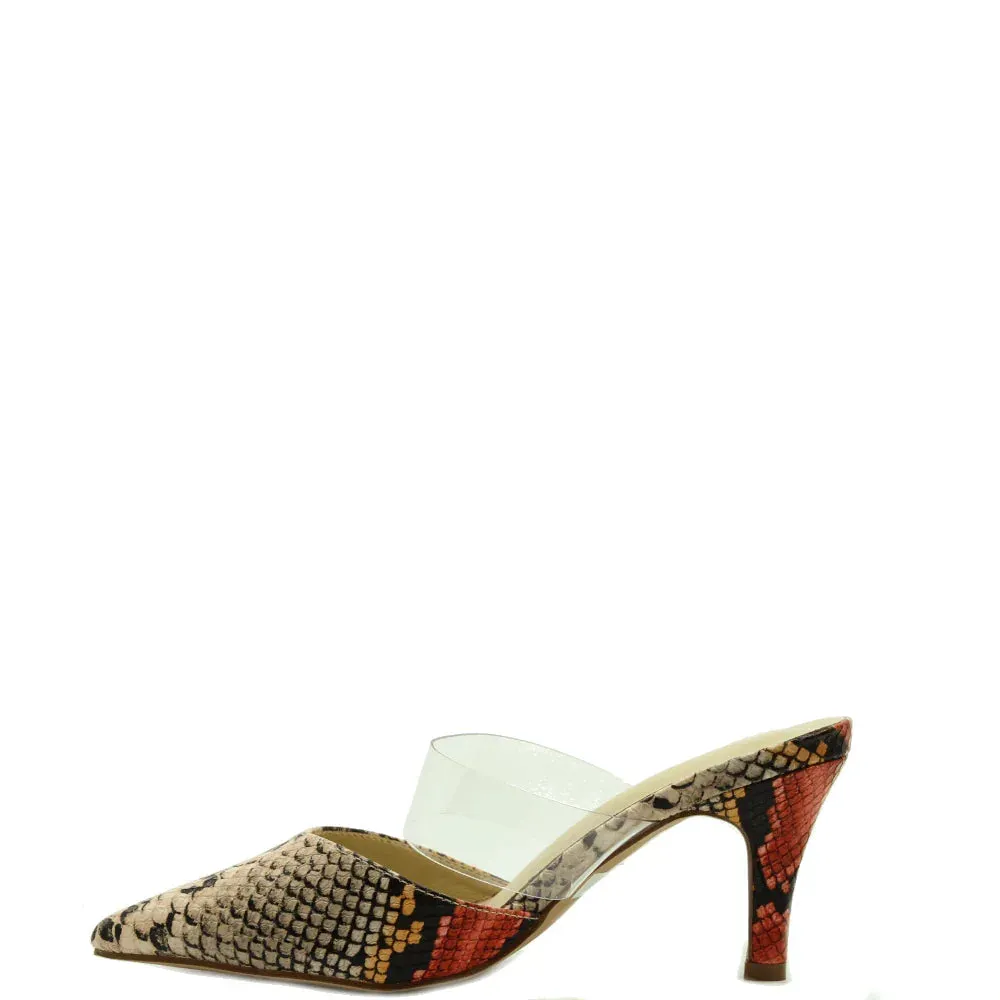 Donelli Pumps 82003 dames multi croco hak 6 cm