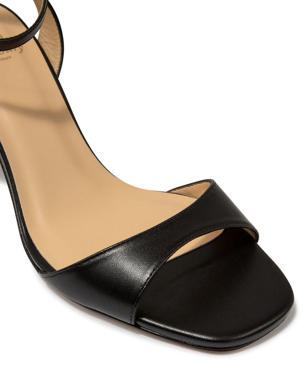 Finsbury Woman Claire sandalen zwart leer hak 6,5 cm