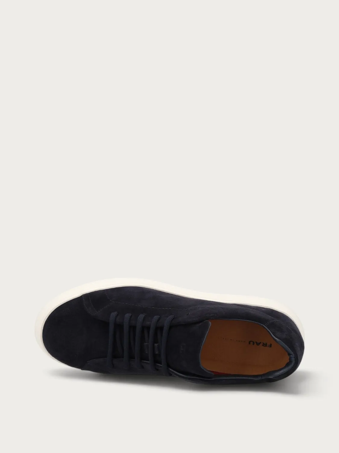 Frau Minimal sneakers suède blauw heren