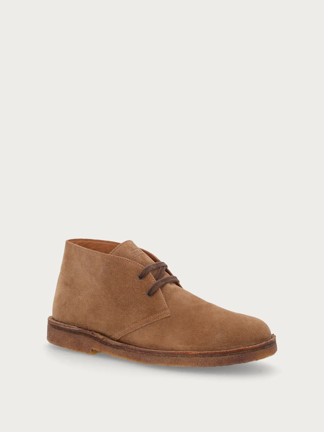 Frau Verona Heren Desert Boots Suède Lichtbruin