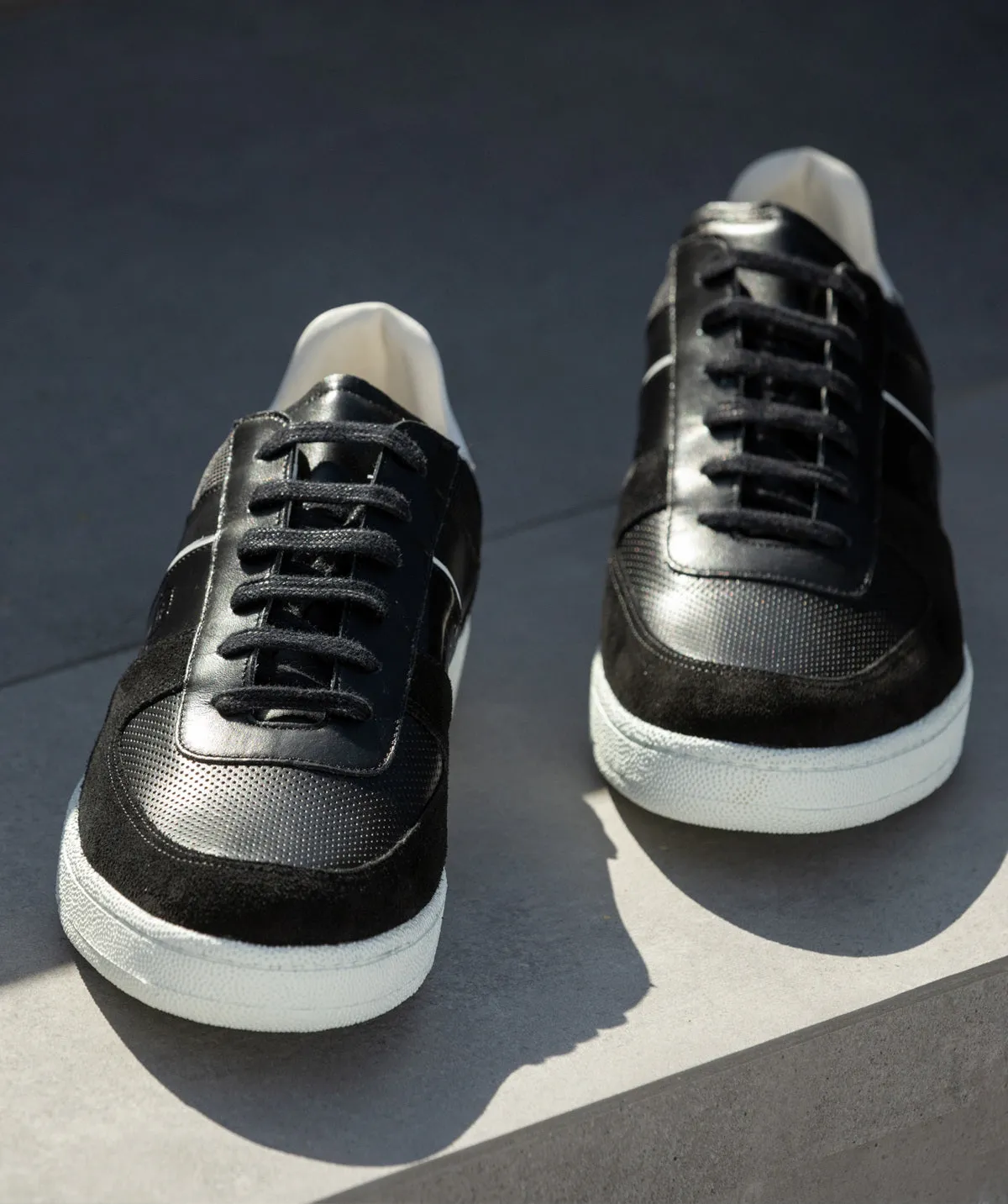 Finsbury Grant Black sneakers zwart soepel