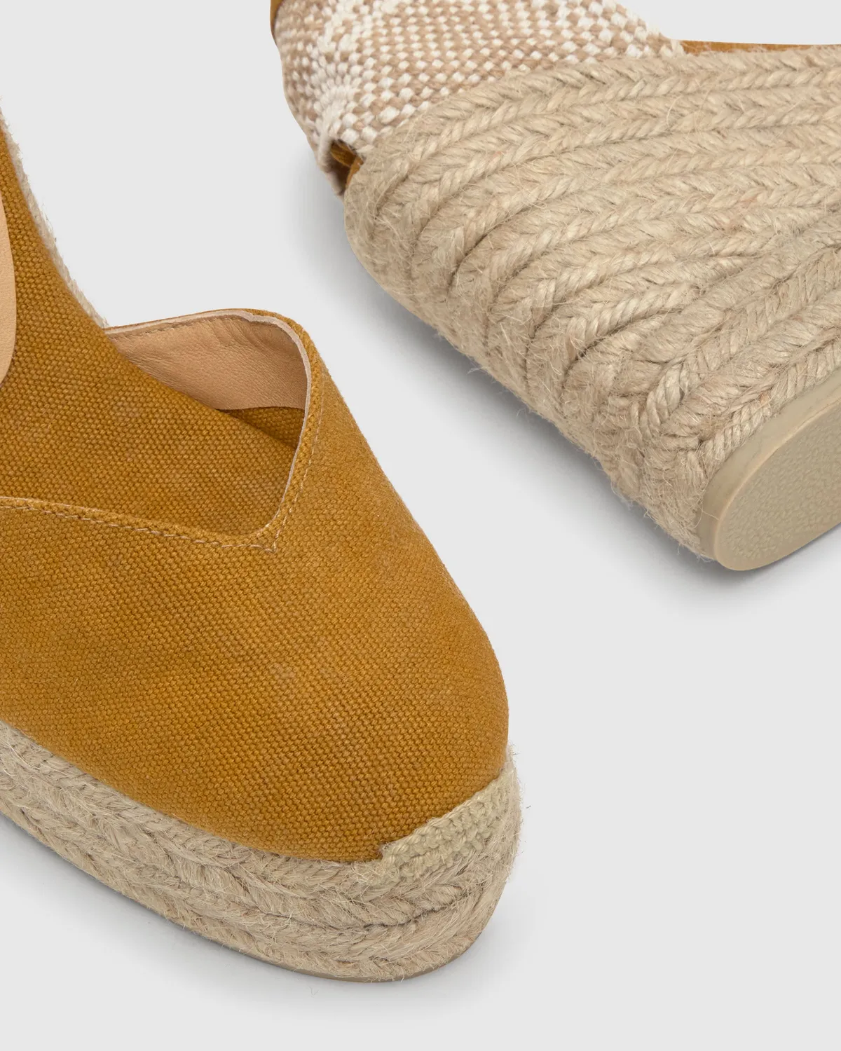 Castaner Chiara 8ED 002 espadrilles amber canvas