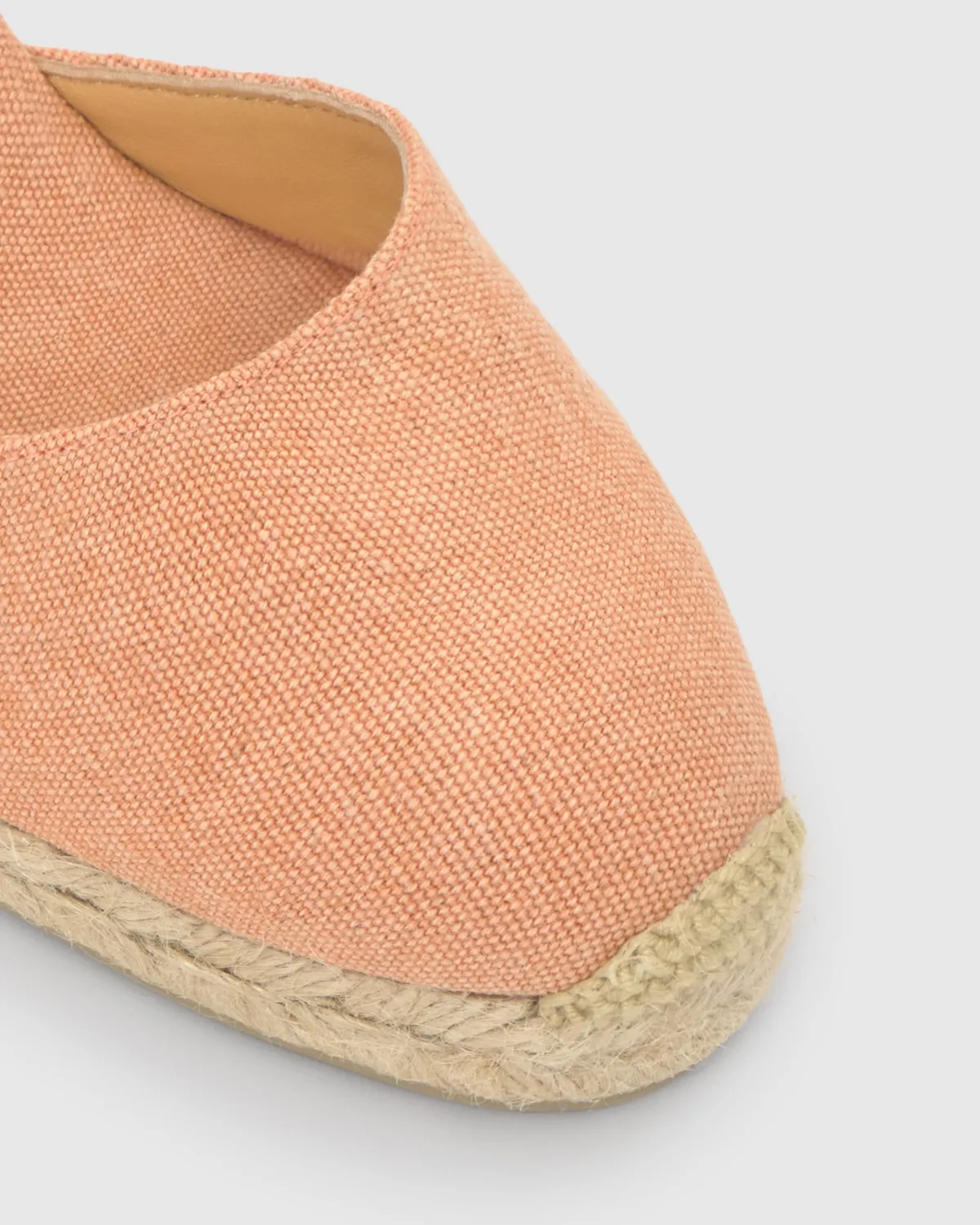 Castaner Carina/8/002 espadrilles peach katoen 9cm