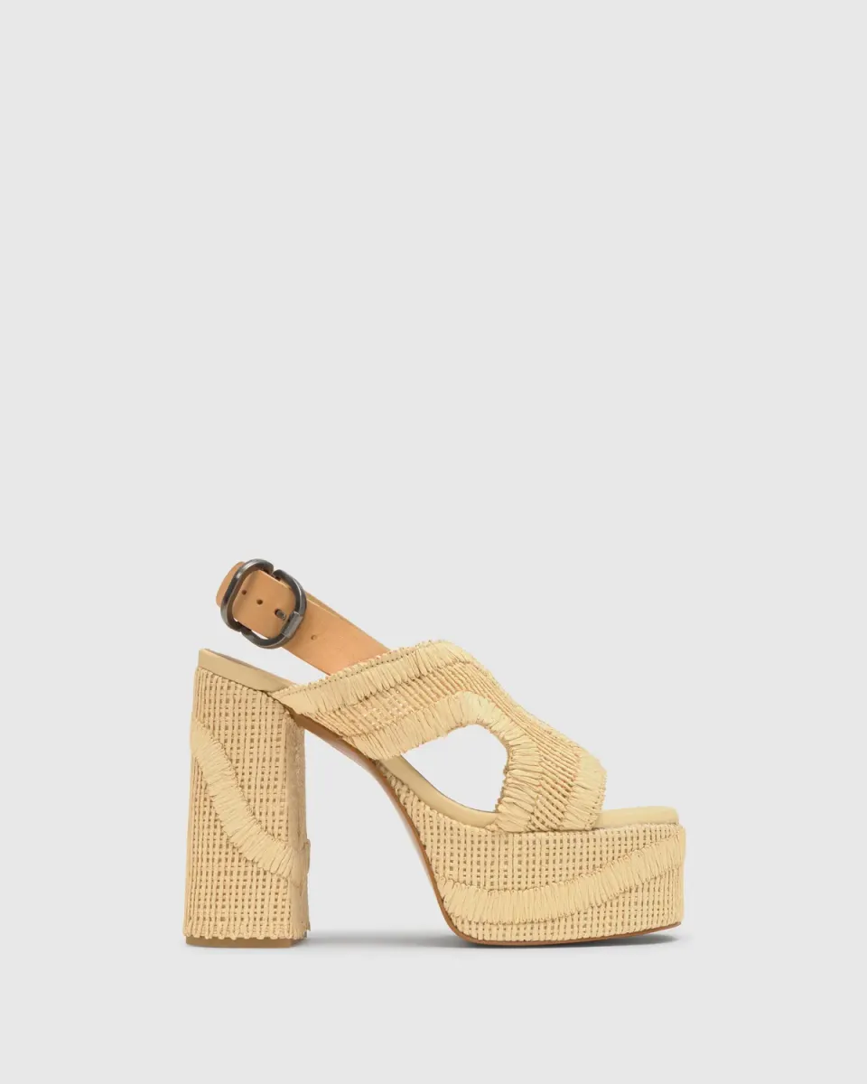 Castaner Francina 295 sandalen natural raffia