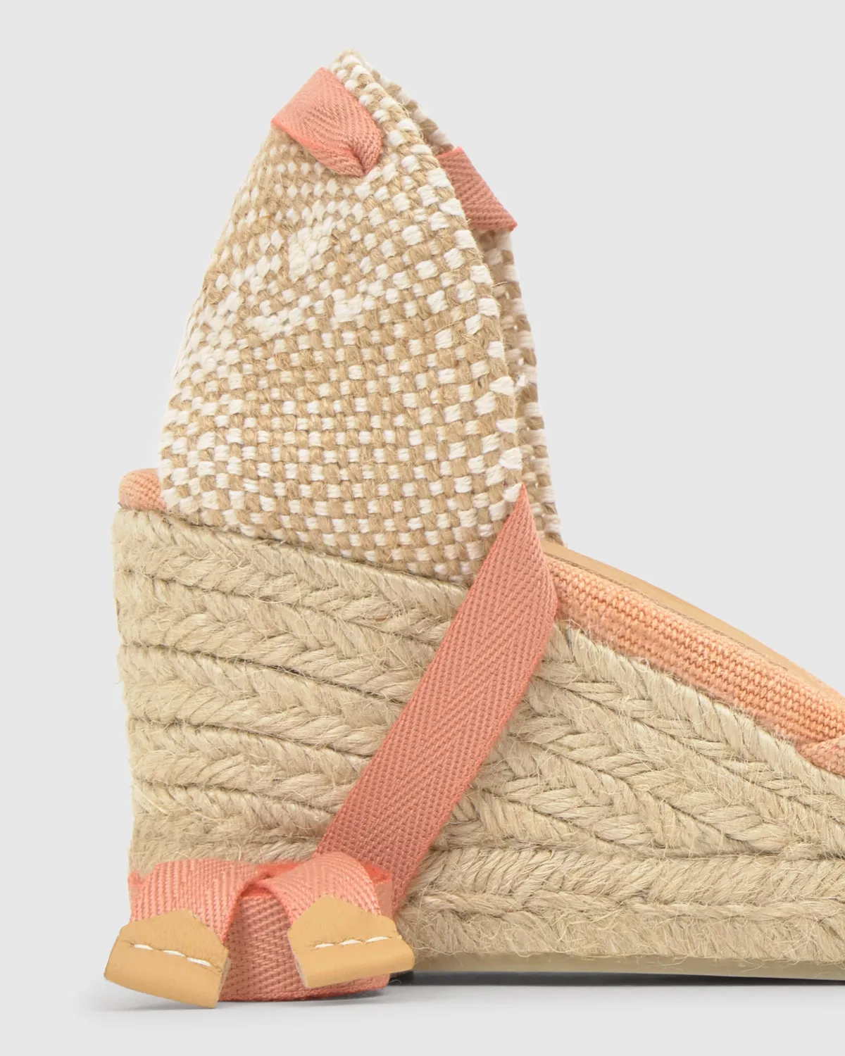 Castaner Carina 6 002 espadrilles peach canvas