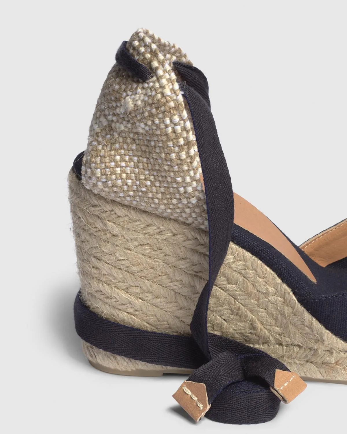 Castaner Carina/8/001 espadrille blauw katoen