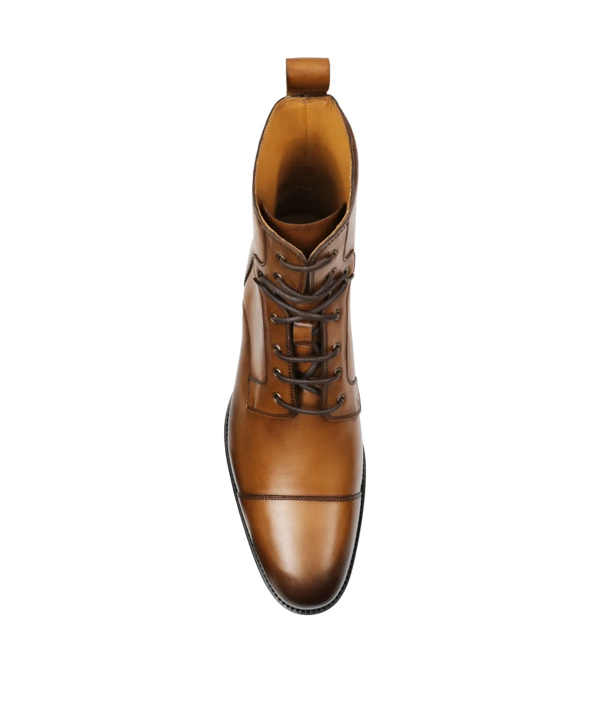 Finsbury Powell boots bruin patina leer