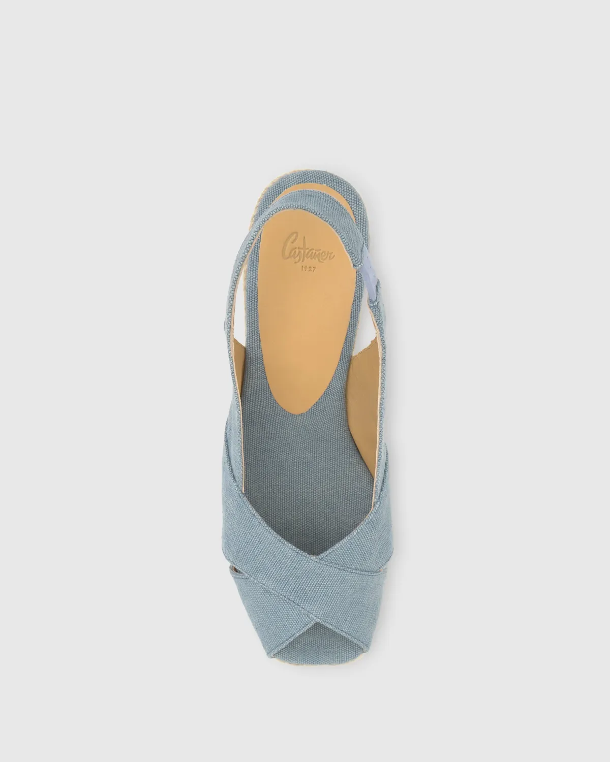 Castaner Diana/6/002 espadrilles acqua jute sleehak