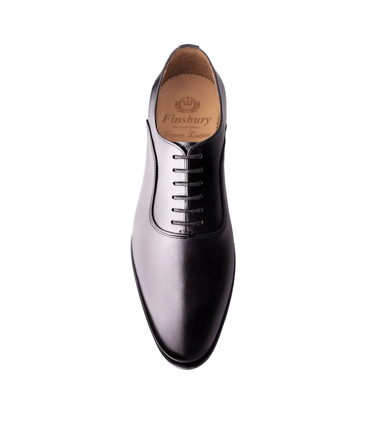 Finsbury Andreas oxford schoenen zwart leer