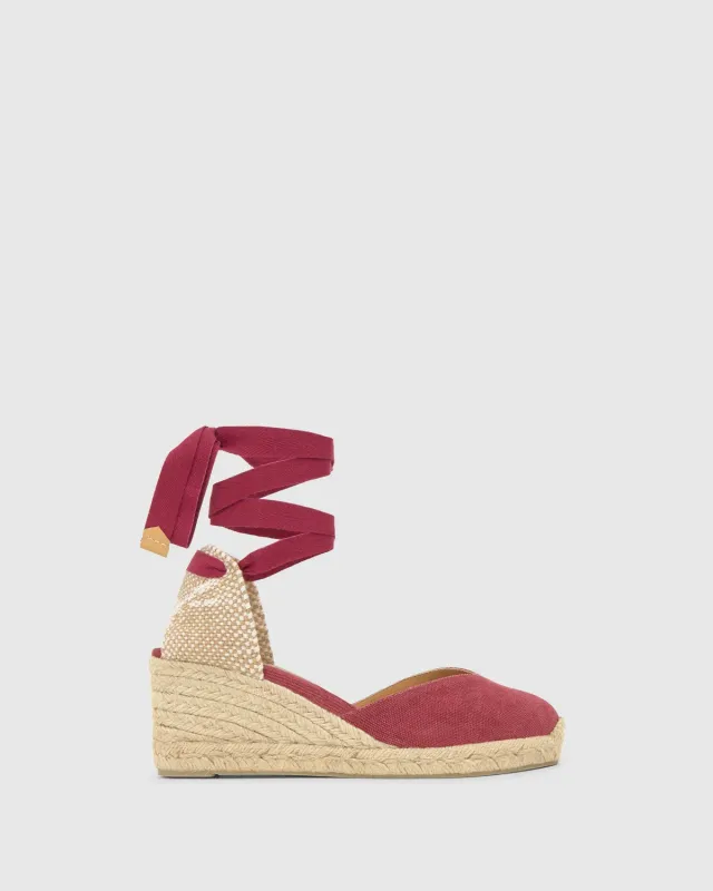 Castaner Chiara 6 002 espadrilles merlot 7 cm