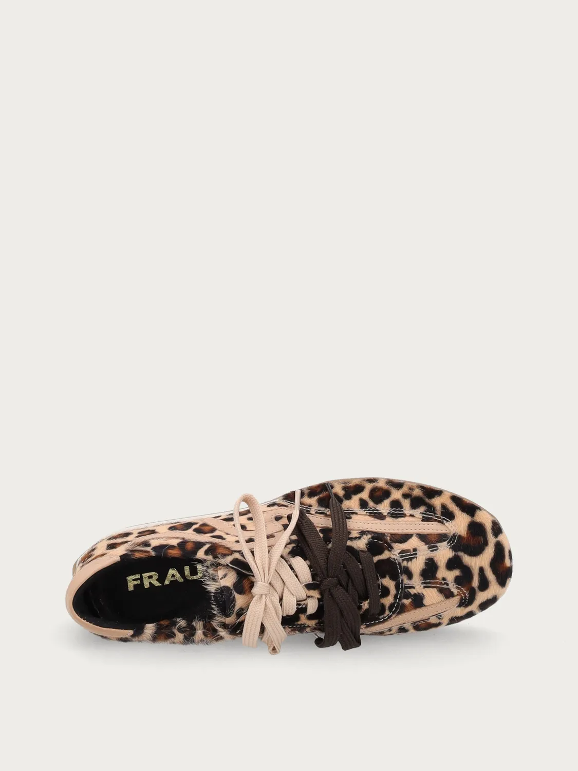 Frau Cross Hybrid sneakers beige dierenprint dames