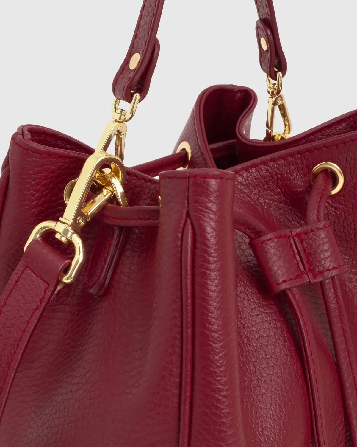 Castaner B. Maui handtas bordeaux leer
