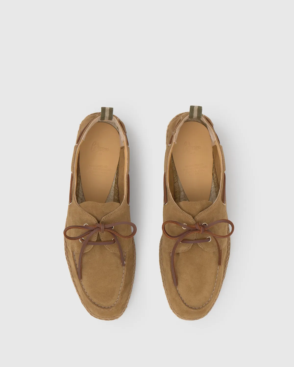 Castaner Nemo T 186 espadrilles heren arena suède