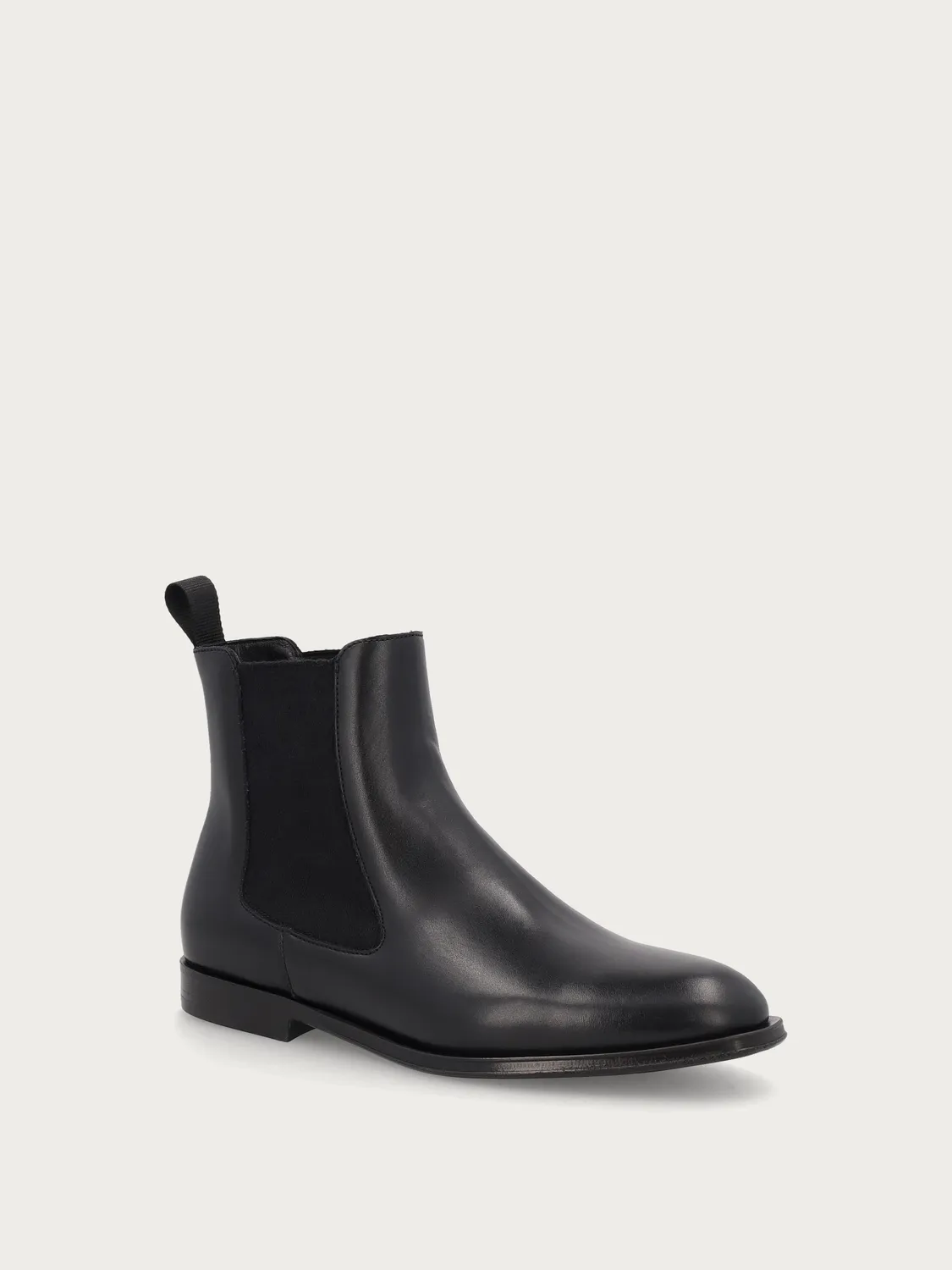 Frau Re-Genesis zwarte leren beatle boots