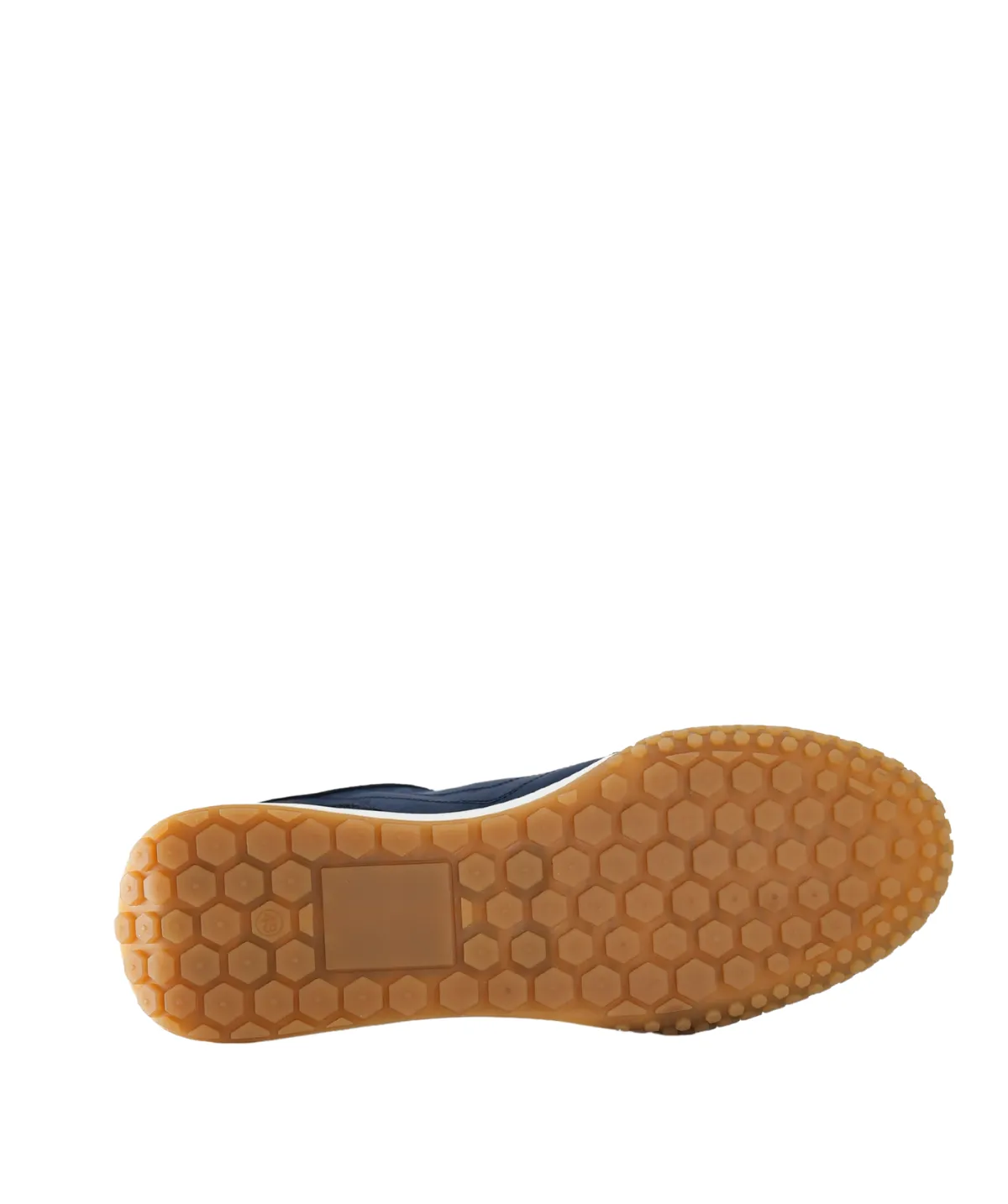 Finsbury Mathis sneaker navy canvas rubberzool heren