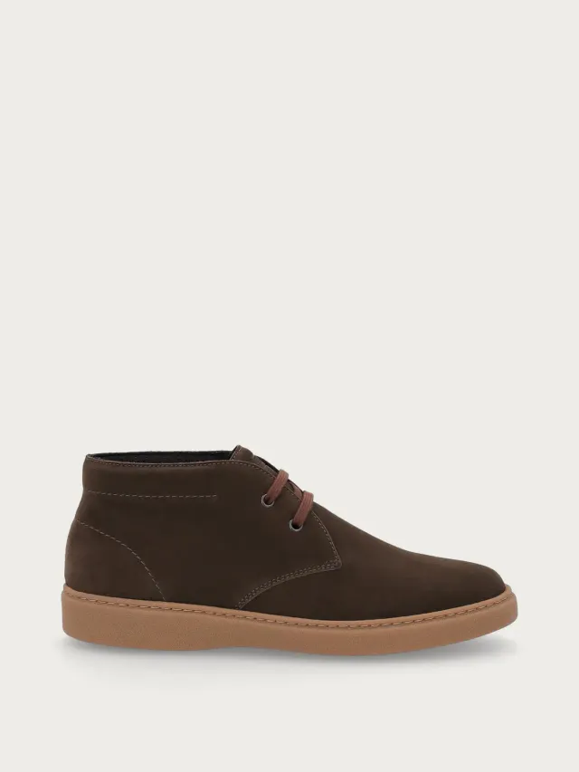 Frau Verona Heren Veterboots Suède Bruin