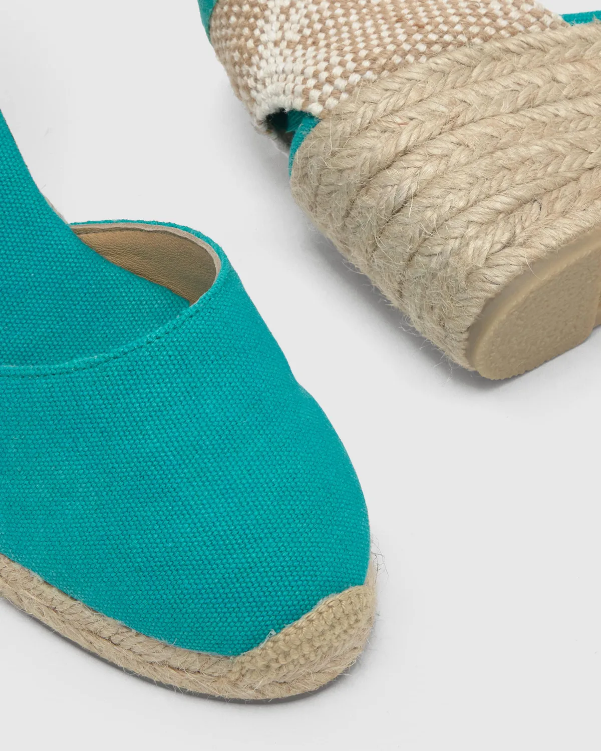 Castaner Carina 6/SS20002 espadrilles aqua 7 cm sleehak